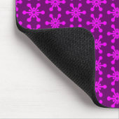 Star Pattern - Magenta auf Deep Magenta 66006 Mousepad (Ecke)