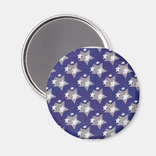 Star Pattern Magnet (Vorderseite/Rückseite)