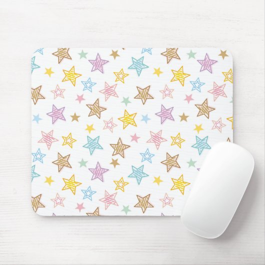 Star Pattern Mousepad (Mit Mouse)