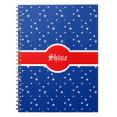 Star Pattern Notizblock (Vorderseite)