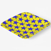 Star Pattern Pappteller (Gewinkelt)