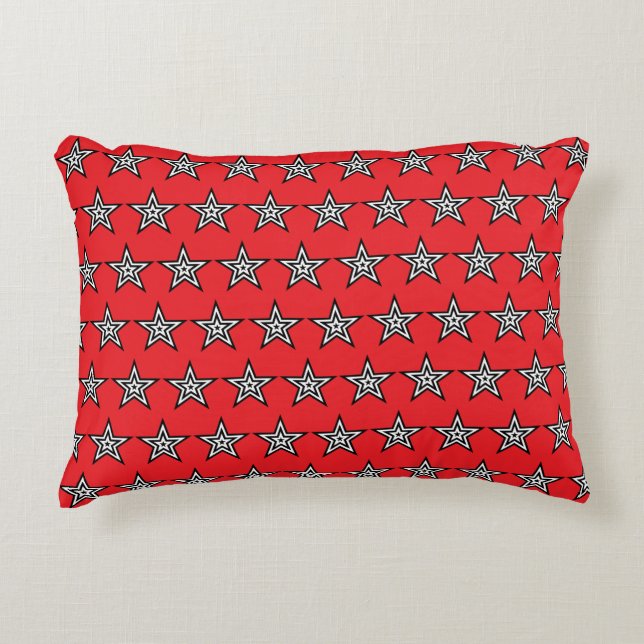Star Pattern Pillow Dekokissen (Vorderseite)