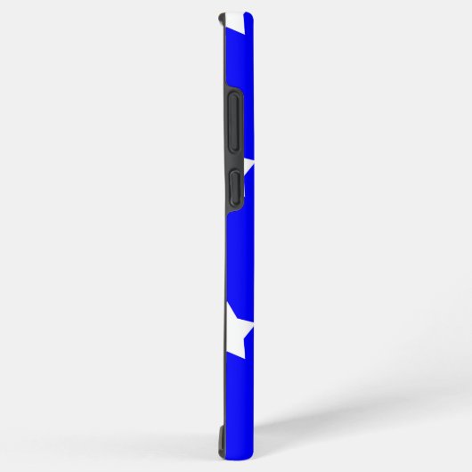 Star Pattern Rot Weiß und Blau Samsung Galaxy Hülle (Rechte Seite)