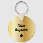 Star Performer Mitarbeiter Recognition Abschluss Schlüsselanhänger (Rückseite)