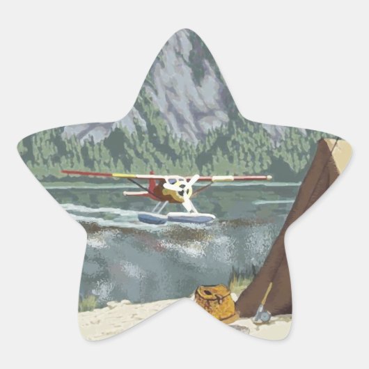 Star Pilot Stern-Aufkleber (Vorderseite)