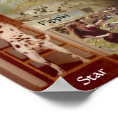 Star, Pippin, Sparkler & Pixie Poster (Ecke)