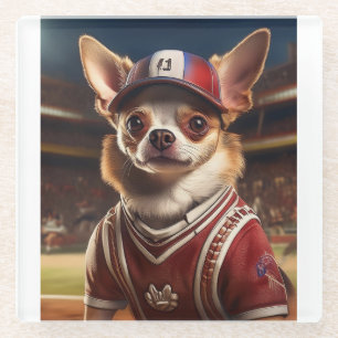Star-Pitcher für die Chihuahua 9 Glasuntersetzer