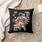 Star Player - Space Basketball Vibes Kissen (Decke)
