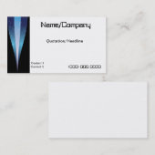 Star Point Business Card Visitenkarte (Vorne/Hinten)