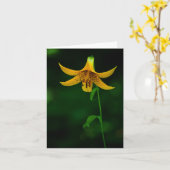 Star-Pose Karte (Gelbe Blume)