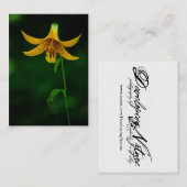 Star Pose Mini Print Visitenkarte (Vorne/Hinten)