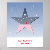 Star Poster für Kinder (Vorne)