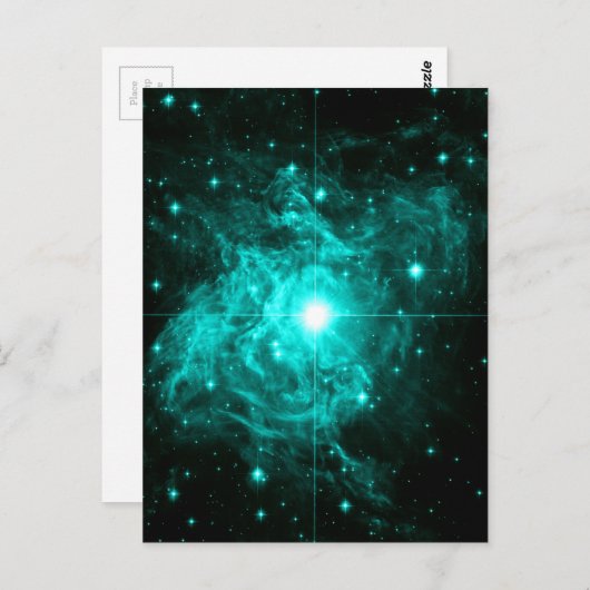 Star Postkarte (Vorne/Hinten)