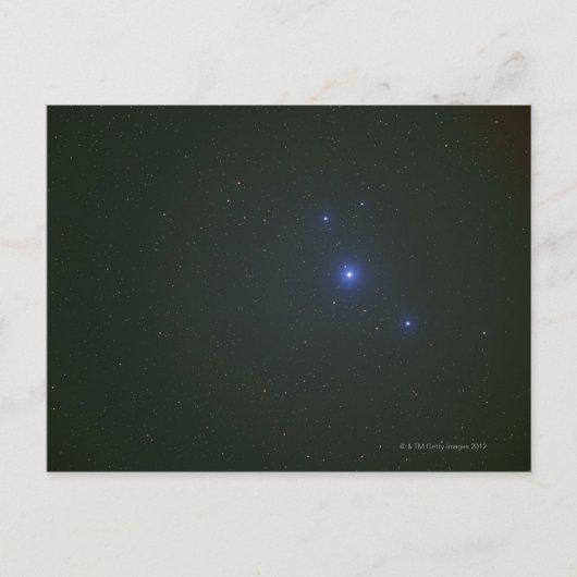 Star Postkarte (Vorderseite)