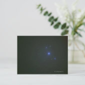Star Postkarte (Stehend Vorderseite)