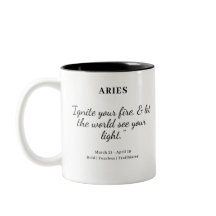 Star Power: Aries Astrologie Tasse