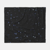 Star Power Deep Space Fleece Blanket (Vorderseite (Horizontal))
