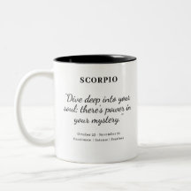 Star Power: Skorpio Astrologie Tasse