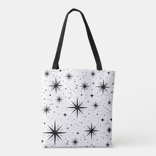 Star Print Tote Tasche (Rückseite)
