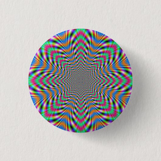 Star Psychedelic Button (Vorderseite)