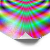 Star Psychedelic Fotodruck (Ecke)