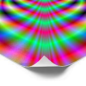 Star Psychedelic Perfect Poster (Ecke)