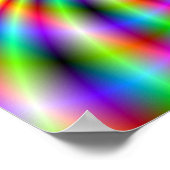 Star Psychedelic Poster (Ecke)