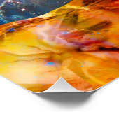 Star Robot Poster (Ecke)