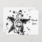 Star Rocks__ Postkarte (Vorne/Hinten)