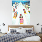 Star Roggan 1887 Werbung Leinwanddruck (Insitu (Schlafzimmer))