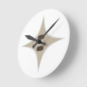 Star Runde Wanduhr (Winkel)