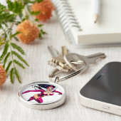 Star Sapphire 1 Schlüsselanhänger (Seite)