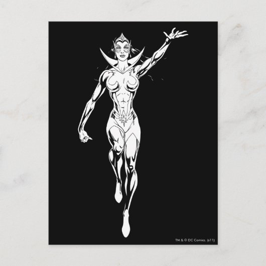 Star Sapphire 6 Postkarte (Vorderseite)