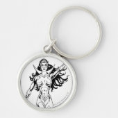 Star Sapphire 6 Schlüsselanhänger (Vorne)