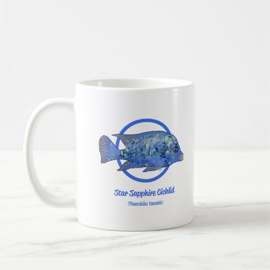 Star Sapphire Cichlid Kaffeetasse (Links)