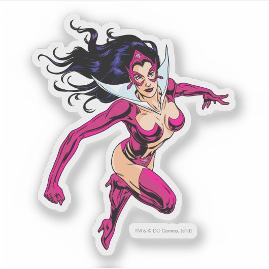 Star Sapphire Flying Aufkleber (Vorderseite)