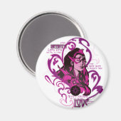 Star Sapphire Grafik 1 Magnet (Vorderseite/Rückseite)