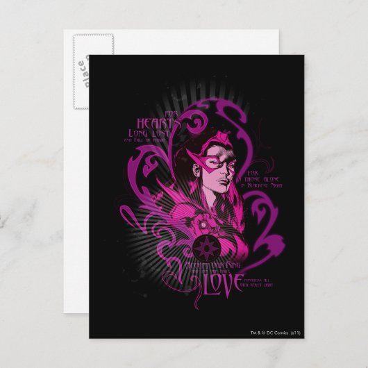 Star Sapphire Grafik 1 Postkarte (Vorne/Hinten)