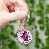 Star Sapphire Grafik 1 Schlüsselanhänger (Hand)