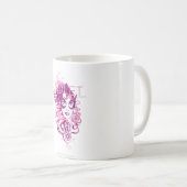 Star Sapphire Grafik 3 Kaffeetasse (VorderseiteRechts)