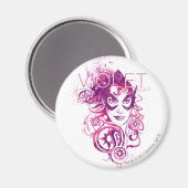 Star Sapphire Grafik 3 Magnet (Vorderseite/Rückseite)