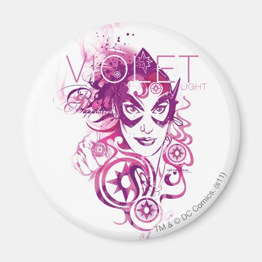 Star Sapphire Grafik 3 Magnet (Vorne)