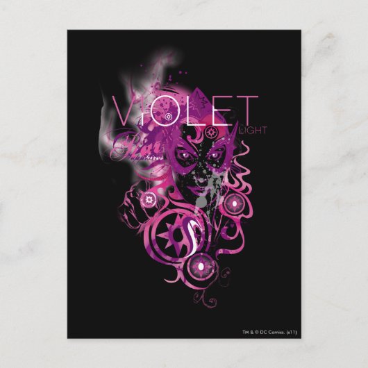 Star Sapphire Grafik 3 Postkarte (Vorderseite)