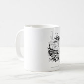 Star Sapphire Grafik 5 Kaffeetasse (Vorderseite Links)