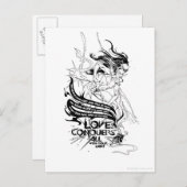 Star Sapphire Grafik 5 Postkarte (Vorne/Hinten)