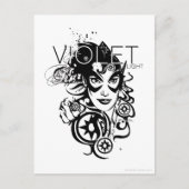 Star Sapphire Graphic 4 Postkarte (Vorderseite)