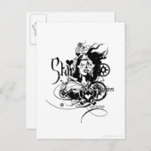 Star Sapphire Graphic 7 Postkarte (Vorne/Hinten)