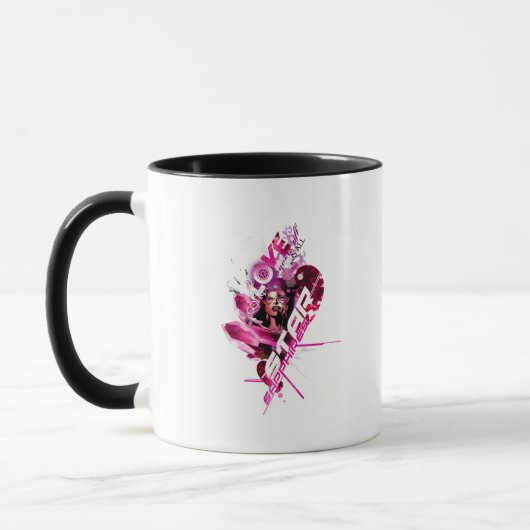 Star Sapphire Graphic 8 Tasse (Links)