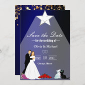 Star Save The Date (Vorne/Hinten)