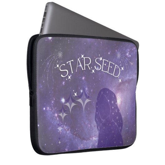 Star Seed Laptop Sleeve (Vorne Rechts)